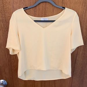 Aritzia Short Sleeve Blouse